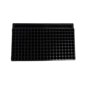 Bandeja almaciguera con base forrajera de 200 celdas y forrajera de 32x33x4MM