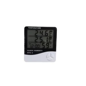Termohigrometro digital mide la temperatura de humedad